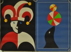 FIVE PAUL ECKERSLEY PERFORMING ART SERIES POSTERS