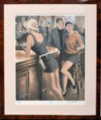 TED JONES (B. 1952) - GREED - 1998