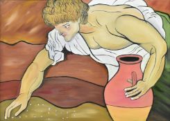 GERALD HUCKS (B. 1942) - THE NEXT CROP - C. 2023