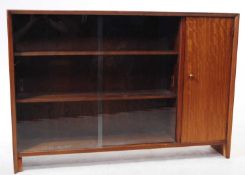 HERBERT GIBBS - MID CENTURY GLAZED BOOKCASE