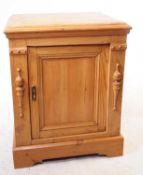 SCANDINAVIAN PINE 20TH CENTURY HALL CUPBOARD / CABINET