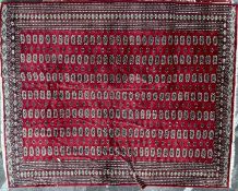NORTH EAST PERSIAN BOKHARA CARPET