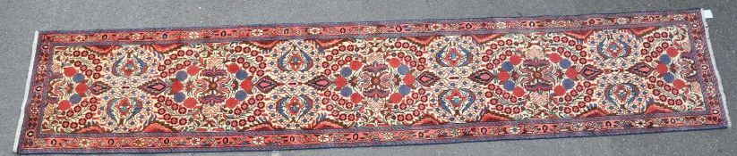 NORTH WEST PERSIAN RUDBAR CITY RUNNER RUG