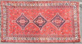 LARGE SOUTH PERSIAN SHIRAZ CARPET