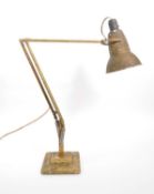 HERBERT TERRY - MID CENTURY ANGLEPOISE WITH SCUMBLED FINISH