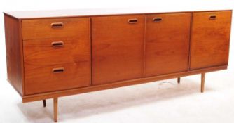 BRITISH MODERN DESIGN - MID CENTURY TEAK SIDEBOARD