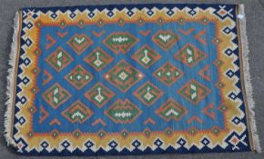 20TH CENTURY ANATOLIAN KILIM FLOOR CARPET RUG