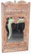 VINTAGE 20TH CENTURY MARRAKESH HARDWOOD MIRROR
