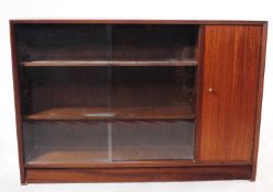 HERBERT GIBBS - MID CENTURY GLAZED BOOKCASE