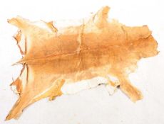 VINTAGE 20TH CENTURY REINDEER SKIN FLOOR RUG CARPET