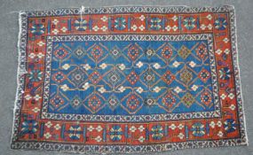 VINTAGE 20TH CENTURY PERSIAN ISLAMIC HAMADAN FLOOR RUG