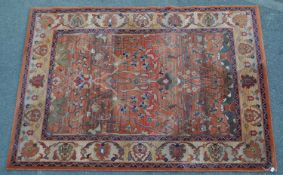 MID CENTURY PERSIAN MANNER RUG