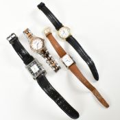 FOUR ROTARY WRISTWATCHES