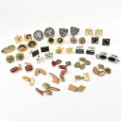 COLLECTION OF VINTAGE & MODERN CUFFLINKS