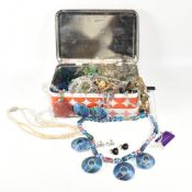 LARGE COLLECTION OF COSTUME JEWELLERY