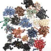 COLLECTION OF VINTAGE SHOWER BEAD BROOCH PINS