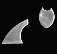 PAIR OF DESIGNER SILVER EARRINGS