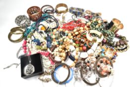 COLLECTION OF COSTUME JEWELLERY