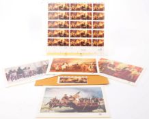 SHEET OF 1976 DECLARATION OF INDEPENDENCE STAMPS