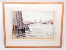 OSMOND HICK BISSELL (1906 - 1968) - WATERCOLOUR PAINTING