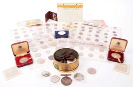 COLLECTION OF 20TH CENTURY COINS