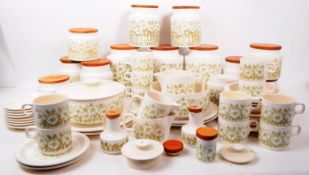 HORNSEA - FLEUR - LARGE COLLECTION OF DINNER SERVICE PIECES