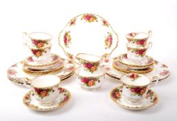 ROYAL ALBERT - OLD COUNTRY ROSES - PORCELAIN TEA SET