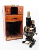 STEINDORFF & CO - EARLY 20TH CENTURY MICROSCOPE