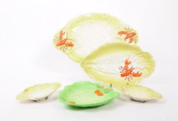 CARLTON WARE - COLLECTION OF LOBSTER DISHES