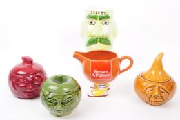 COLLECTION OF MID CENTURY CERAMIC POTS