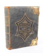 19TH CENTURY VICTORIAN 'THE ILLUSTRATED NATIONAL FAMILY BIBLE'