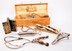 COLLECTION OF EARLY 20TH CENTURY MEDICAL INSTRUMENTS