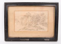 JAMES NASMYTH (1808 - 1890) - 19TH CENTURY INK ON PAPER DRAWING
