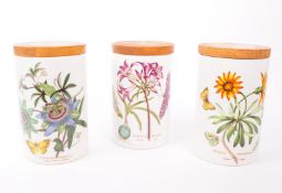 PORTMEIRION - BOTANICAL GARDEN - CERAMIC STORAGE JARS
