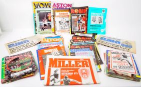 FOOTBALL INTEREST - COLLECTION OF PROGRAMMES
