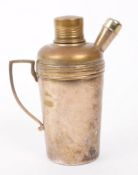 EARLY 20TH CENTURY SILVER PLATED COCKTAIL SHAKER