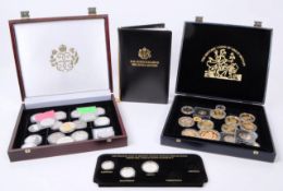 COLLECTION OF SILVER PROOF COMMEMORATIVE COINS