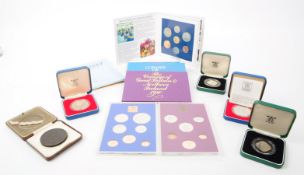 COLLECTION OF COMMEMORATIVE COINS