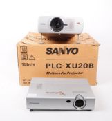 TWO 21ST CENTURY MULTIMEDIA PROJECTORS