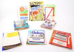 FOOTBALL INTEREST - COLLECTION OF PROGRAMMES