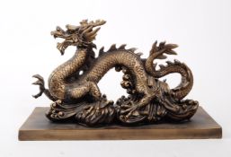CONTEMPORARY DRAGON FIGURINE / STATUE ORNAMENT
