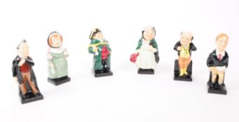 ROYAL DOULTON - CHARLES DICKENS - COLLECTION OF PORCE FIGURES