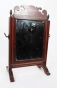 EDWARDIAN MINIATURE DRESSING TABLE MIRROR