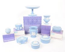 WEDGWOOD - JASPERWARE - COLLECTION OF BISQUE PORCELAIN PIECES
