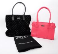 OSPREY - TWO CONTEMPORARY HANDBAGS