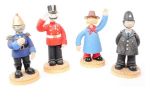 FOUR ROBERT HARROP CAMBERWICK GREEN FIGURINES