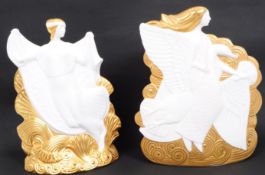 MINTON - TWO 1990 LIMITED EDITION BONE CHINA FIGURES
