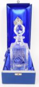 GLENCAIRN CRYSTAL STUDIO - 2005 QE2 COMMEMORATIVE DECANTER