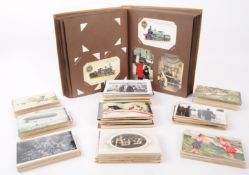 COLLECTION OF MID CENTURY UNSORTED BRITISH POSTCARDS