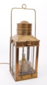CONTEMPORARY METAL LAMP LANTERN